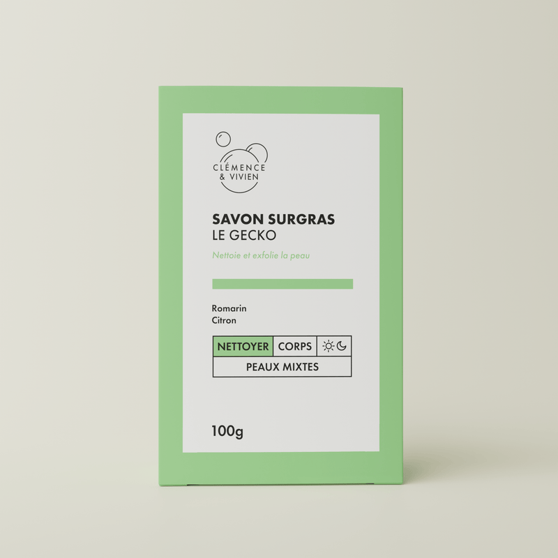 Savon à froid le gecko - Clémence & Vivien