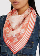 Alexander Mcqueen - Foulard Anémone - Pink - Femme