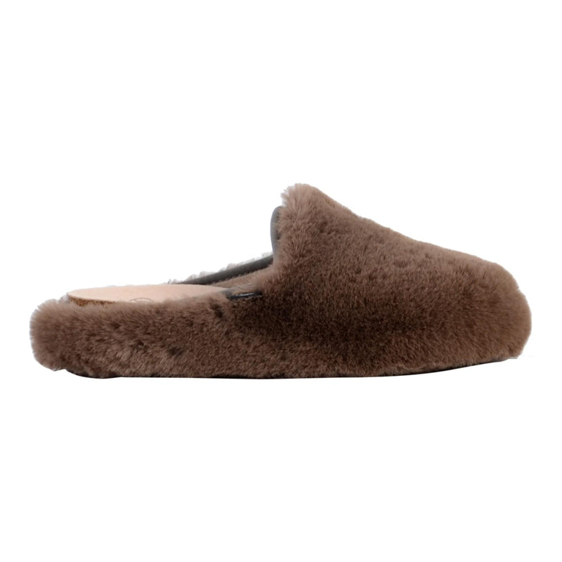 Scholl - Chaussons Cuir Maddy - Marron