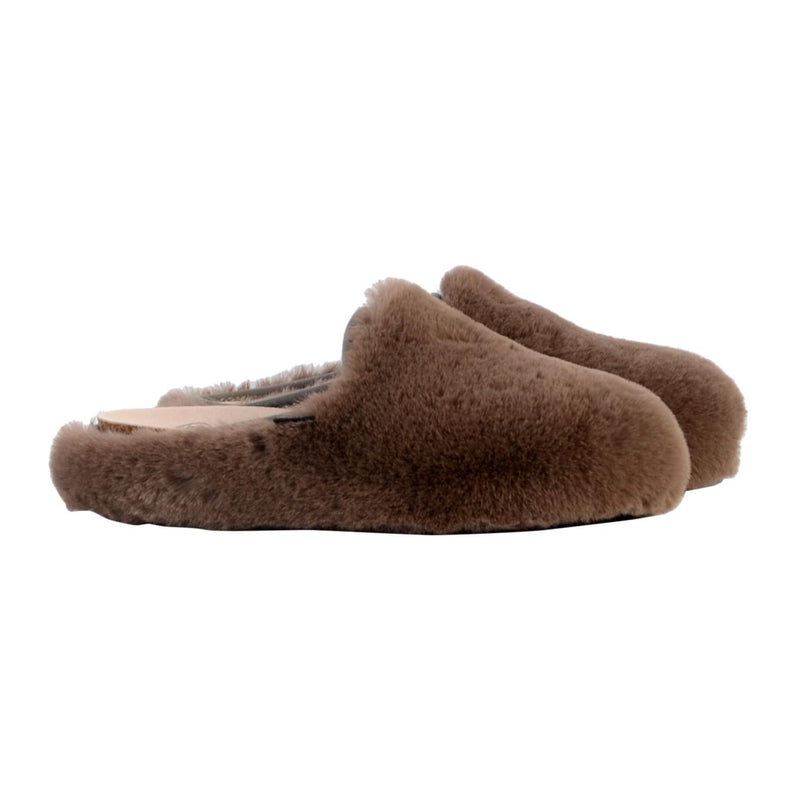 Scholl - Chaussons Cuir Maddy - Marron