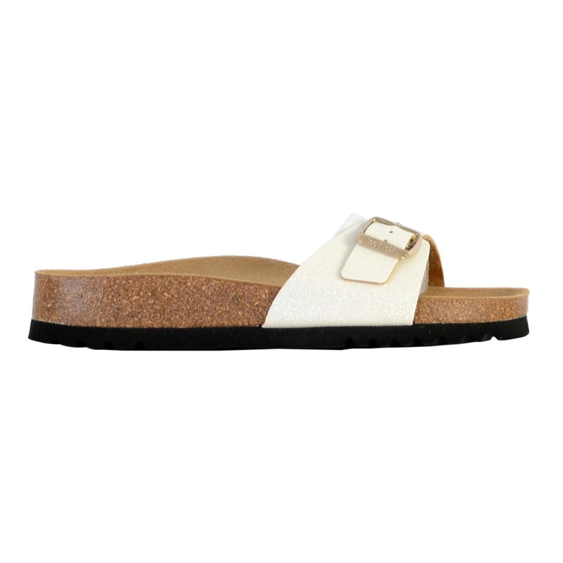 Mules Cuir Estelle - Blanc