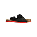 Scholl - Mules Cuir Julien - Noir/Rouge