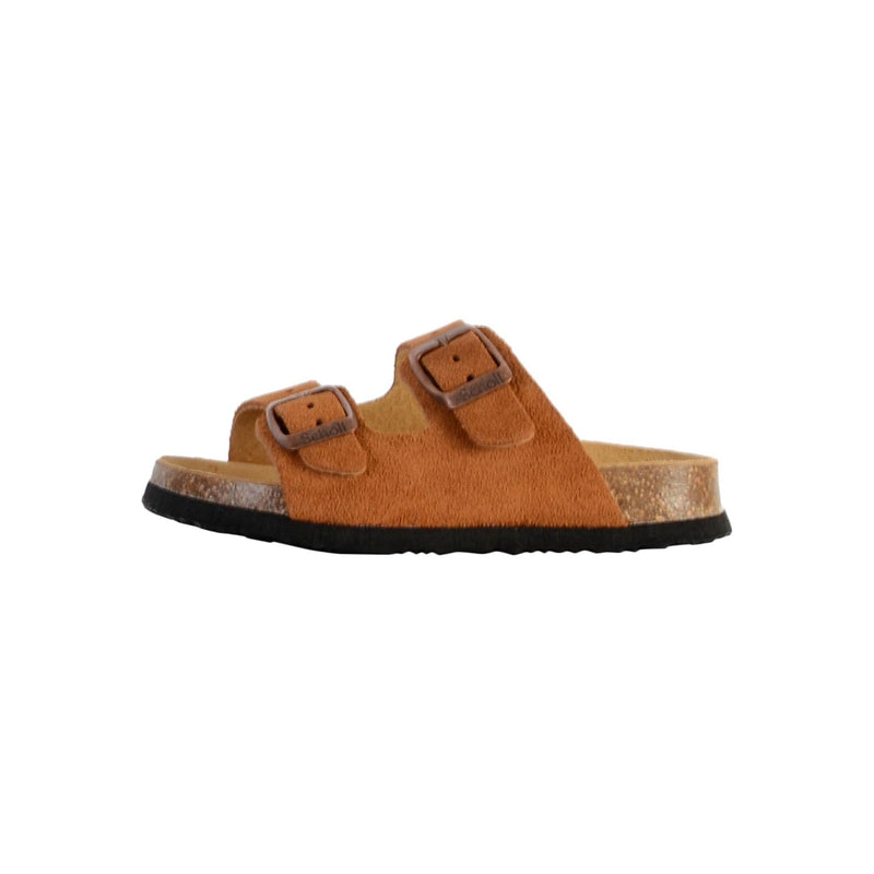 Scholl - Mules de cuero Alex - Marrón