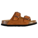 Scholl - Mules de cuero Alex - Marrón