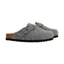 Scholl - Mules Cuir Fae - Gris