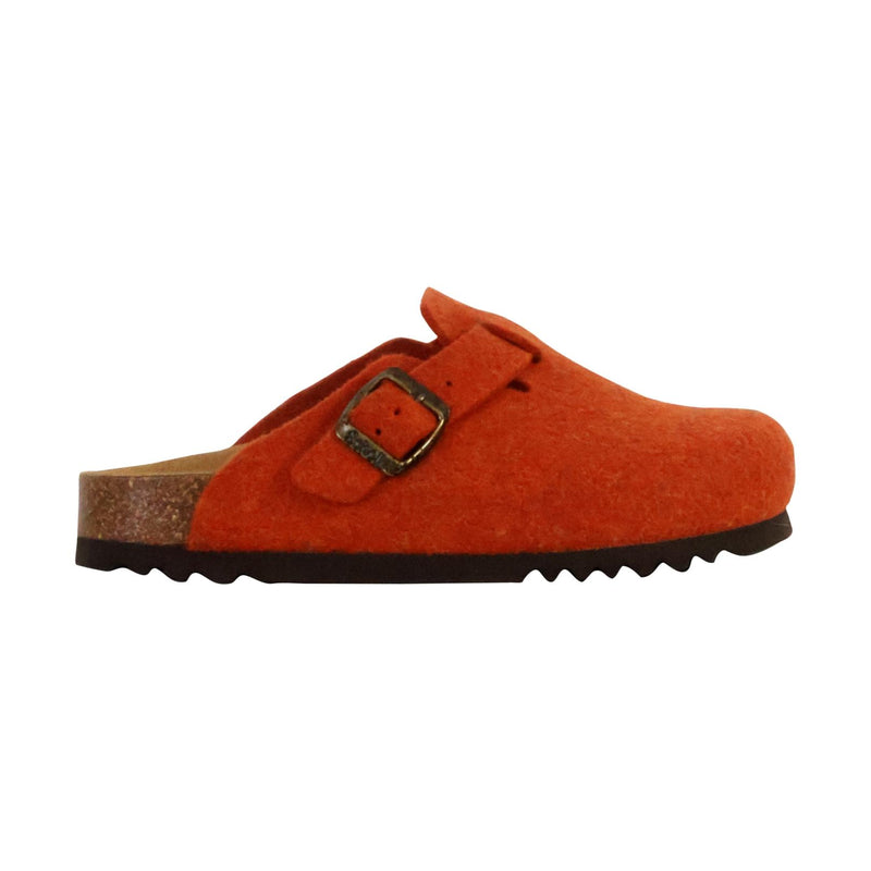 Scholl - Mules Cuir Fae - Orange