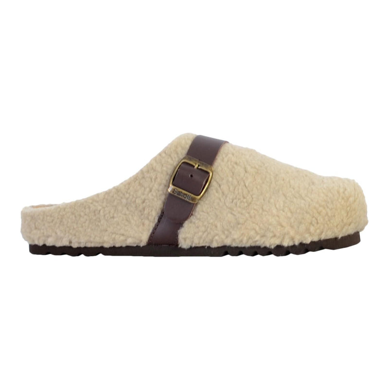 Scholl - Chaussons Cuir Charlotte - Taupe