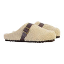 Scholl - Chaussons Cuir Charlotte - Taupe