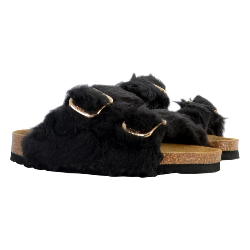 Scholl - Mules Cuir Noelle - Noir