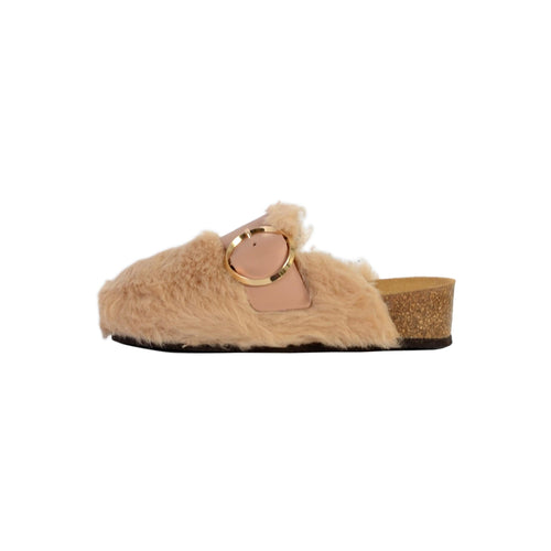 Scholl - Mules Cuir Noelle - Camel