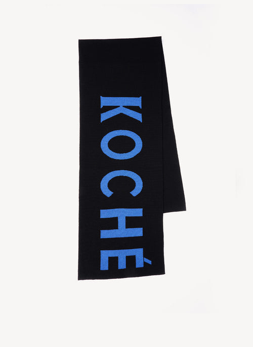 Koché - Echarpe Logo - Noir - Unisexe