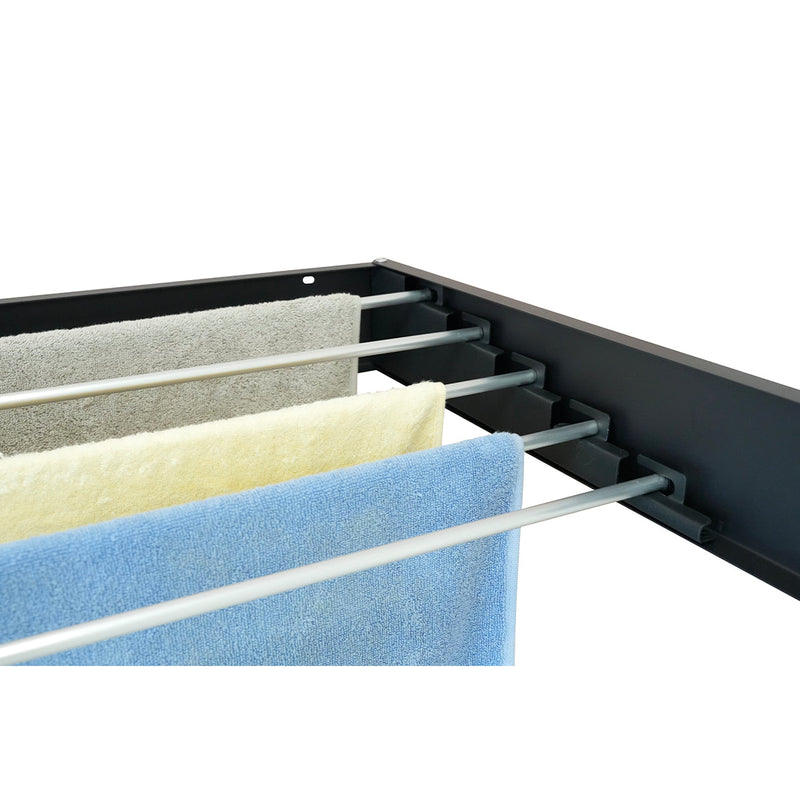 Séchoir À Linge Mural Cobra - Noir