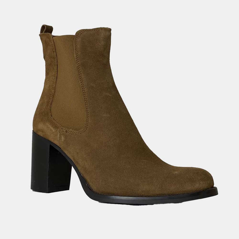 Boots Ann Tuil Secret - Velours Camel