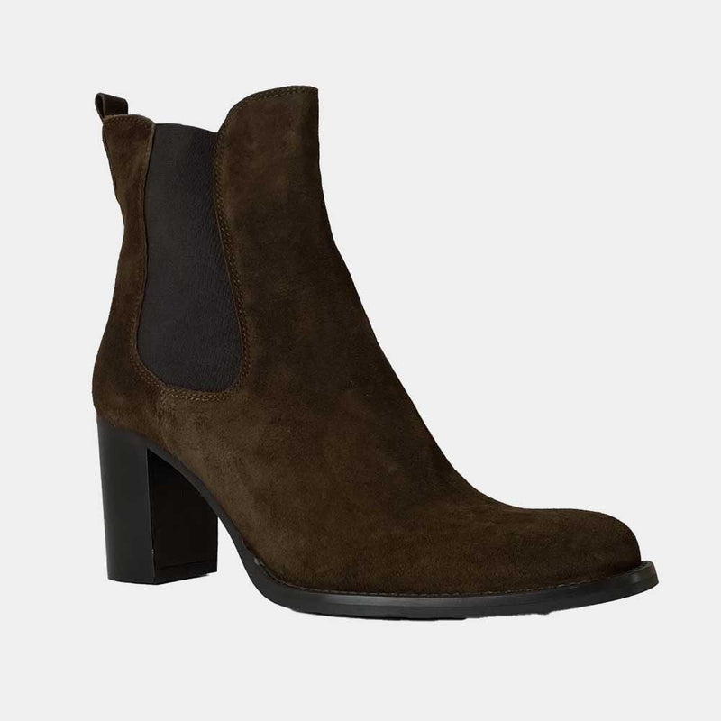 Boots Ann Tuil Secret - Velours Marron