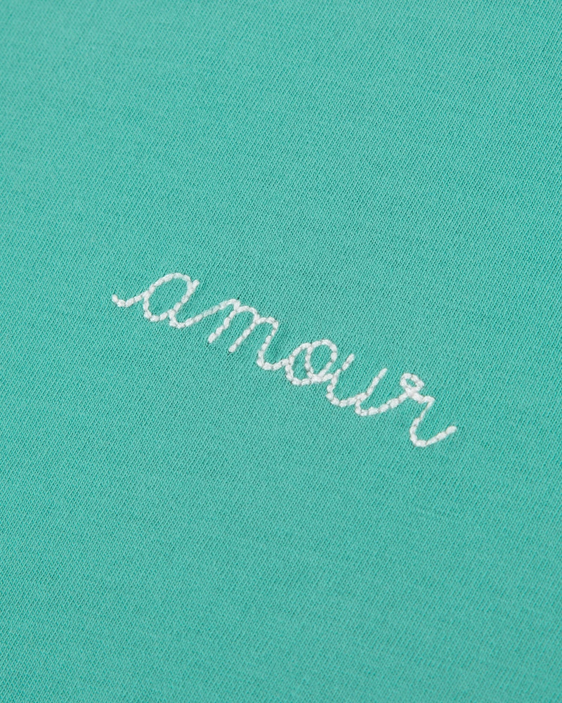 sedaine t-shirt 'amour'#color_malachite-green