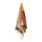 Ara - Lot de 2 Plaids - Marron - Acrylique
