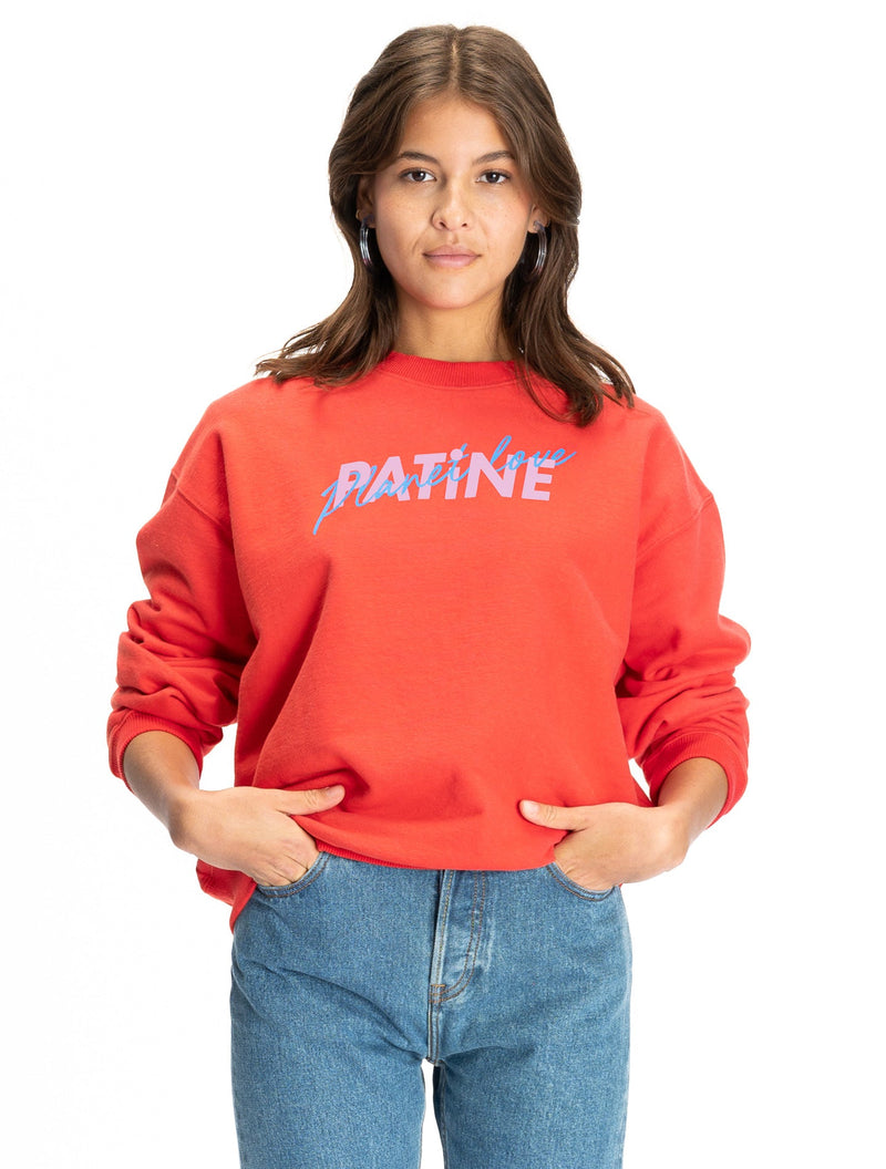 Le Sweatshirt Oversize Marty® Molleton Bio-Recyclé Planet Love