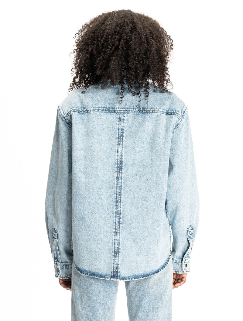 La Surchemise Jessie Denim Bio Bleu Light