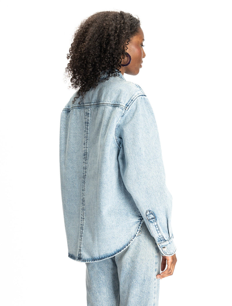 La Surchemise Jessie Denim Bio Bleu Light