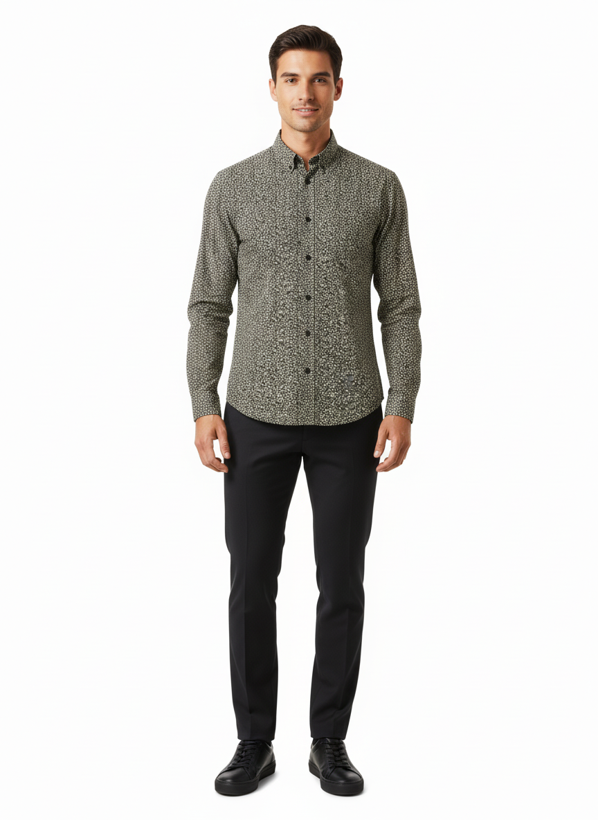 The Kooples - Camisa - Negro - Hombre