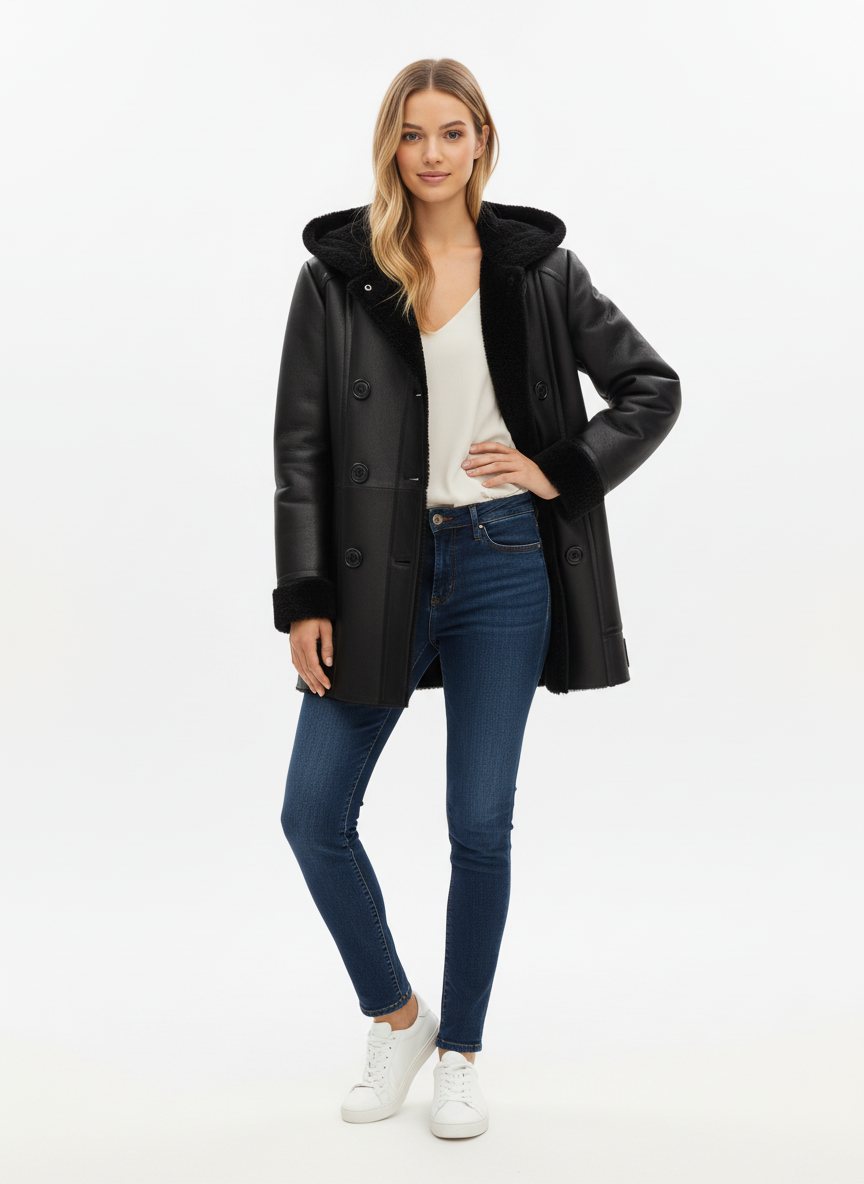 Max Mara - Abrigo - Negro - Mujer