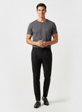 Alexander Mcqueen - Pantalón Cigarrillo - Negro - Hombre