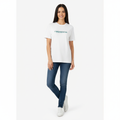 Knitted T-Shirt - Blue White