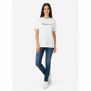 Knitted T-Shirt - White Blue