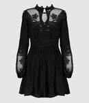 Self Portrait - Robe Dentelle Noir - Femme