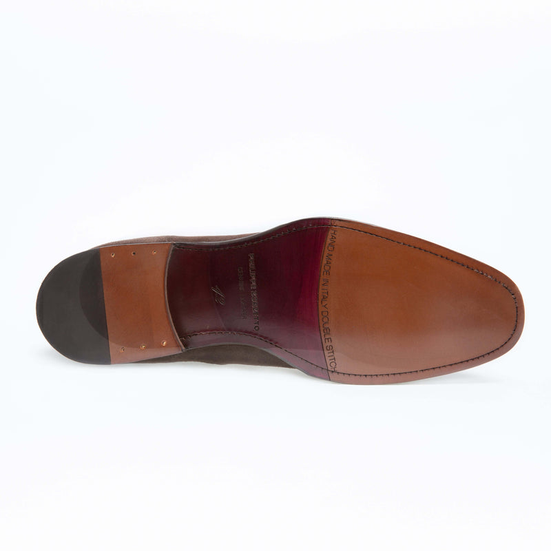 Bottines Jason - Cuir De Veau Lisse Bordeaux