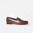 Mocassins Serge - Cuir De Veau Lisse - Chocolat