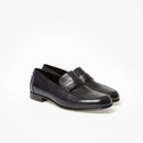 Mocassins Serge - Cuir De Veau Lisse - Noir