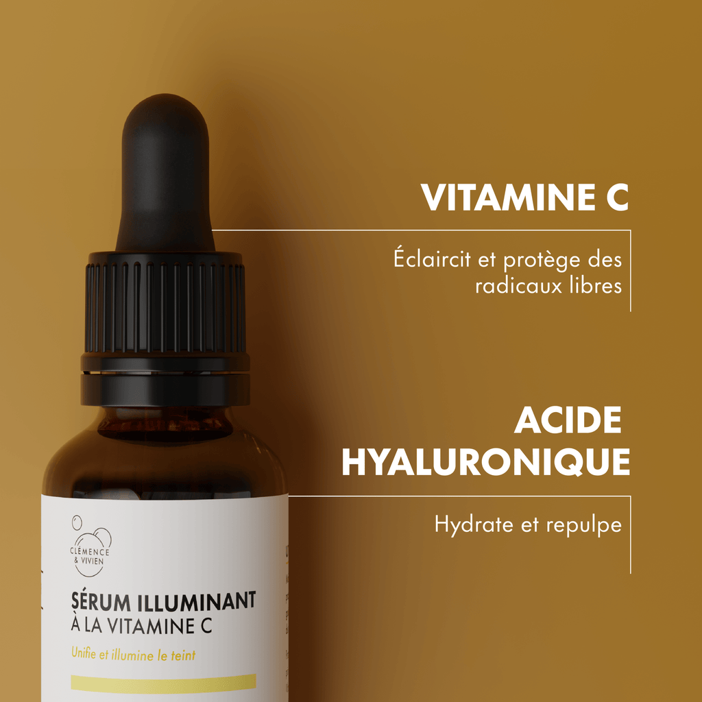 Sérum illuminant - Clémence & Vivien
