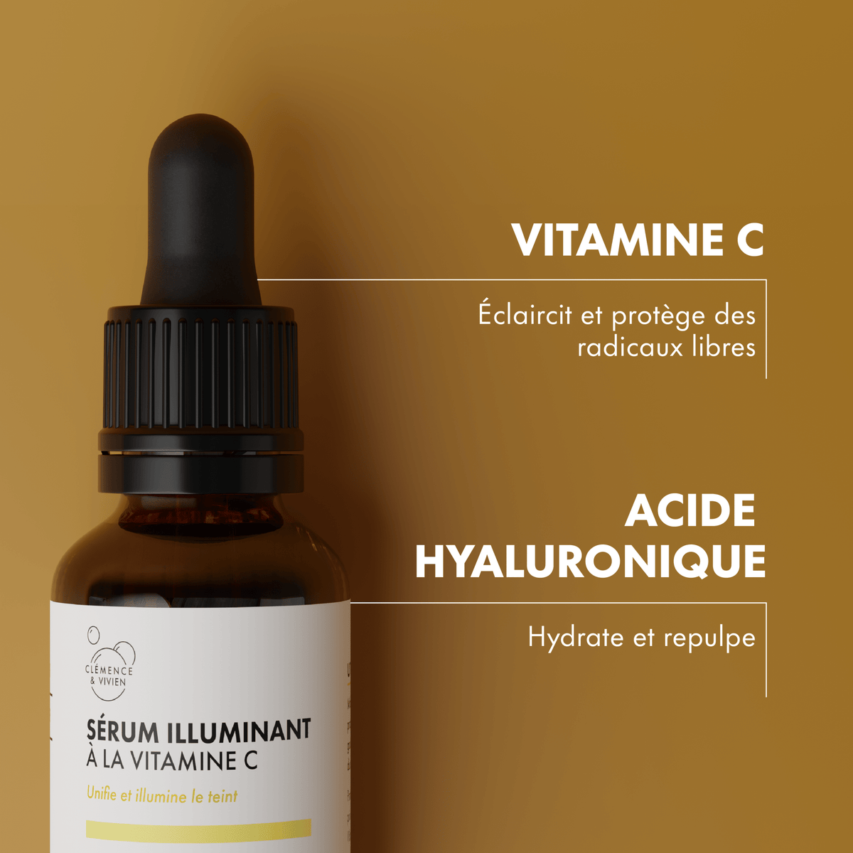 Sérum illuminant - Clémence & Vivien