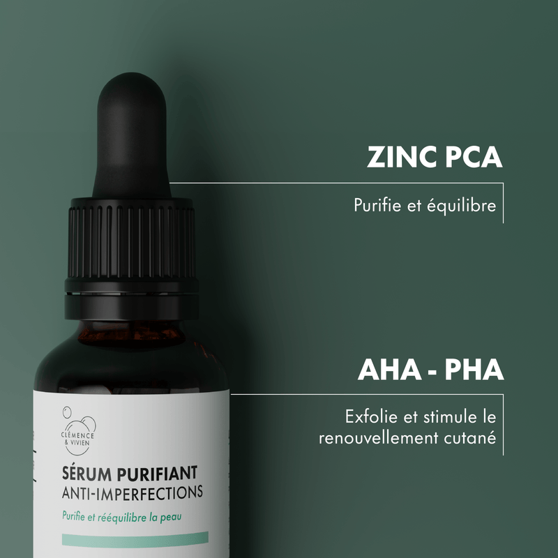 Sérum purifiant anti - imperfections - Clémence & Vivien