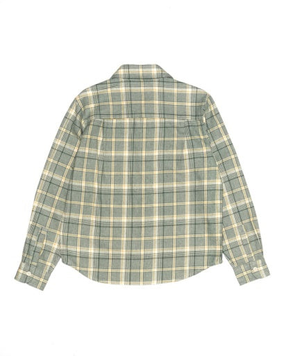 Chemise Vacay Check - Tendril Green
