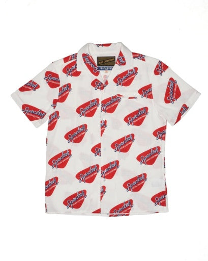 Specter Stamp Ss Shirt - Vintage White