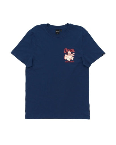 T-Shirt Overbite - Mechanic Blue