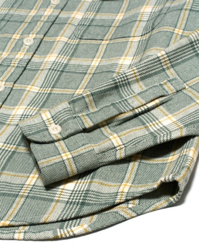 Chemise Vacay Check - Tendril Green