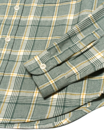 Chemise Vacay Check - Tendril Green