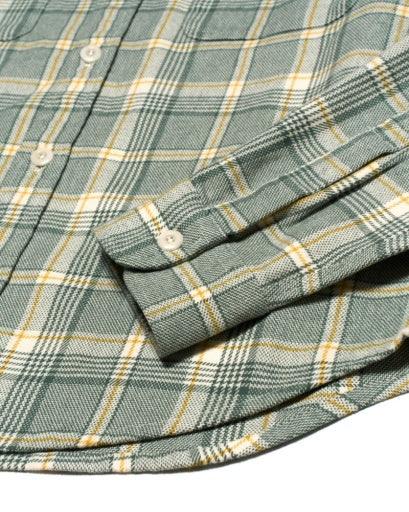 Chemise Vacay Check - Tendril Green