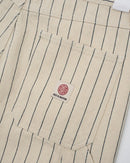 Dallas Stripe Work Pants - Natural