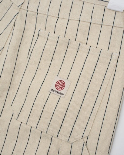 Dallas Stripe Work Pants - Natural