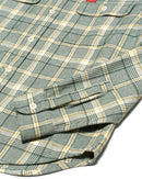Chemise Vacay Check - Tendril Green