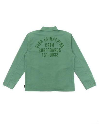 Chemise Tommy Poplin Surf - Shale Green