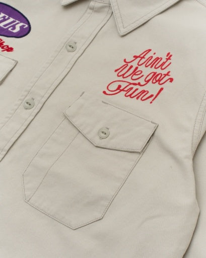 Chemise Tin Lizzie - Dirty White