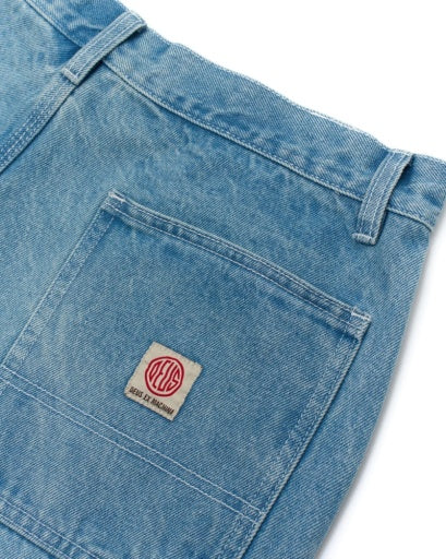 Short Big Fella Denim - Lt Stone