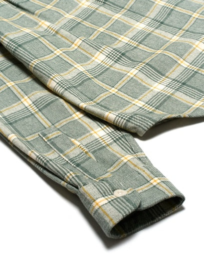 Chemise Vacay Check - Tendril Green