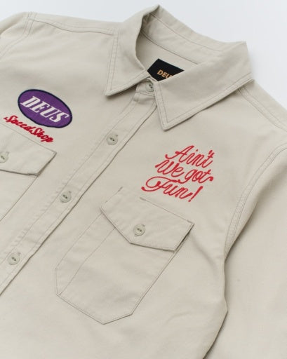 Chemise Tin Lizzie - Dirty White