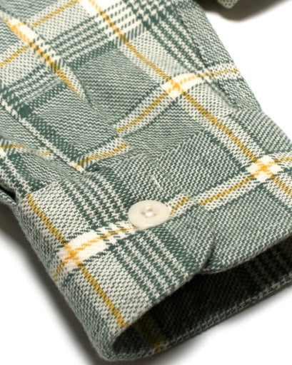 Chemise Vacay Check - Tendril Green